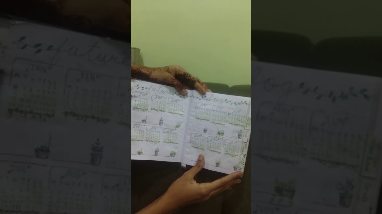 Bullet Journal  2021 Flipthrough