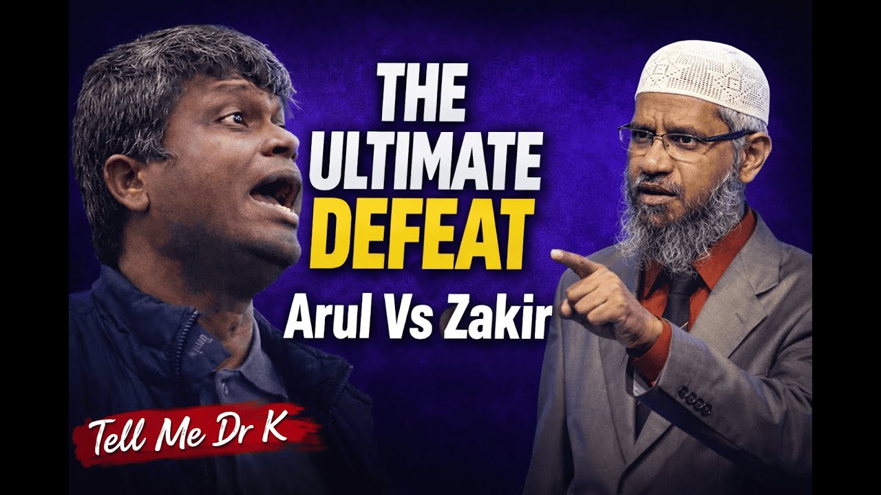 Arul's Victory: Zakir Naik's 30 Year Challenge 