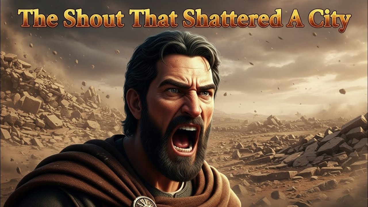 The SHOUT That Shattered a City | Joshua & Jericho (Animated Bible Story)