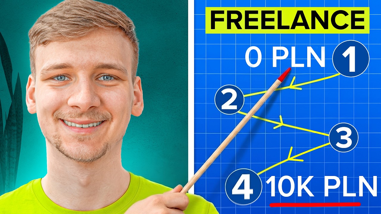 Freelance od ZERA: Plan jak dojść do 10 000 PLN miesięcznie