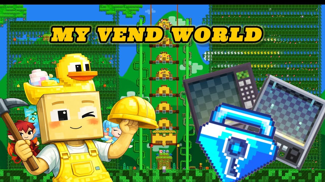 Building my MEGA VEND SHOP ! 2026 Growtopia