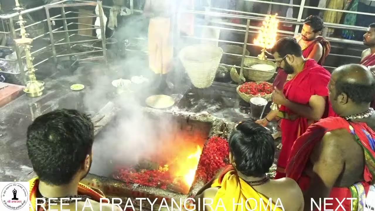 VIPAREETA PRATYANGIRA HOMA  DT:  29.09.2021