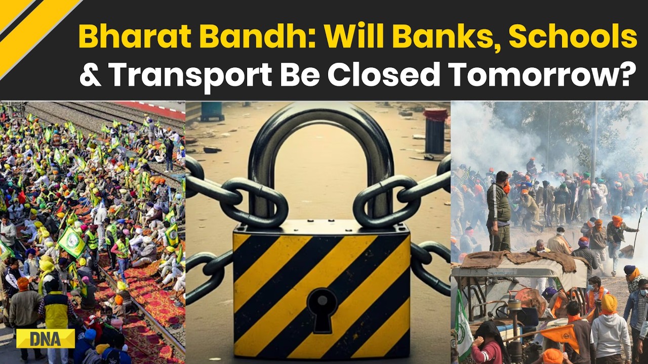 Bharat Bandh 2026: Will Banks, Schools & Transport Be Closed Tomorrow? Latest Update