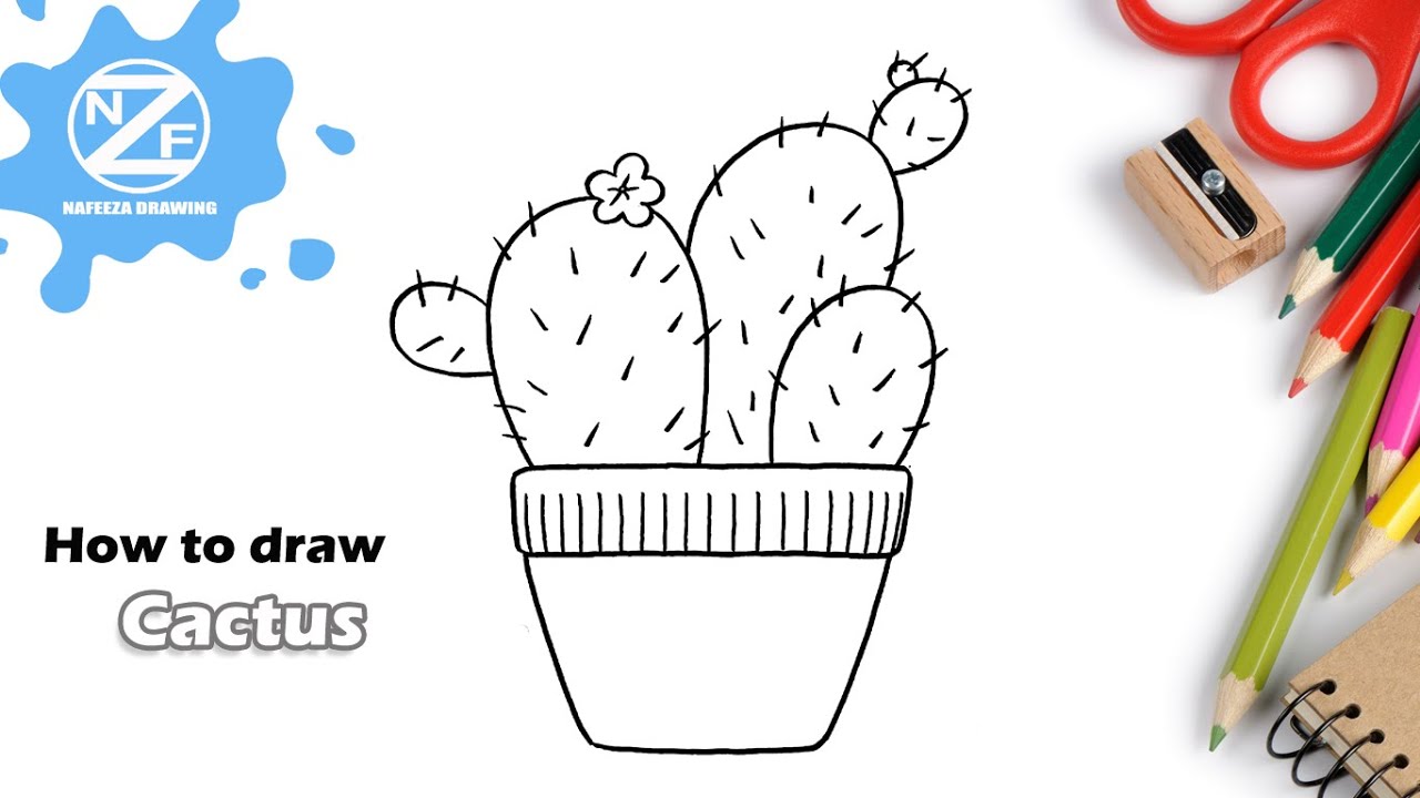 How to draw Cactus