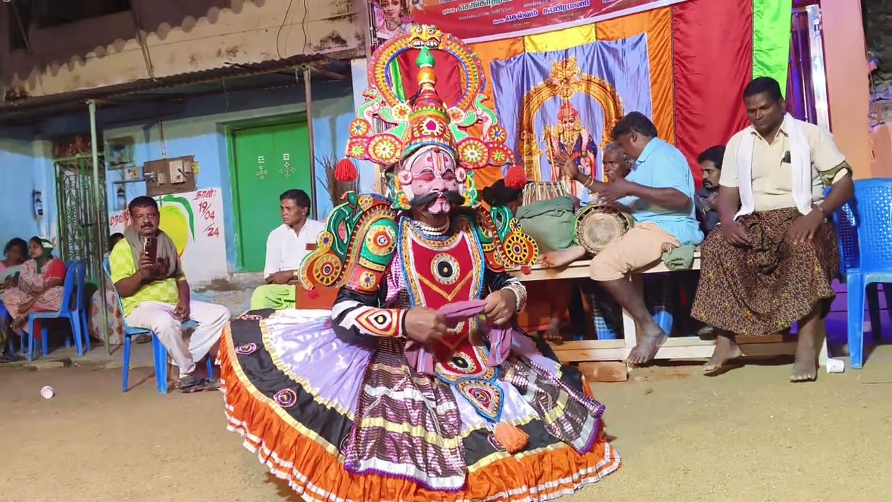 💥🔥Karna Motcham by Gangadharan ayya தோழி வருகை பாடல்கள் 💫|🔥om shaktivel nadagam mandram therukoothu