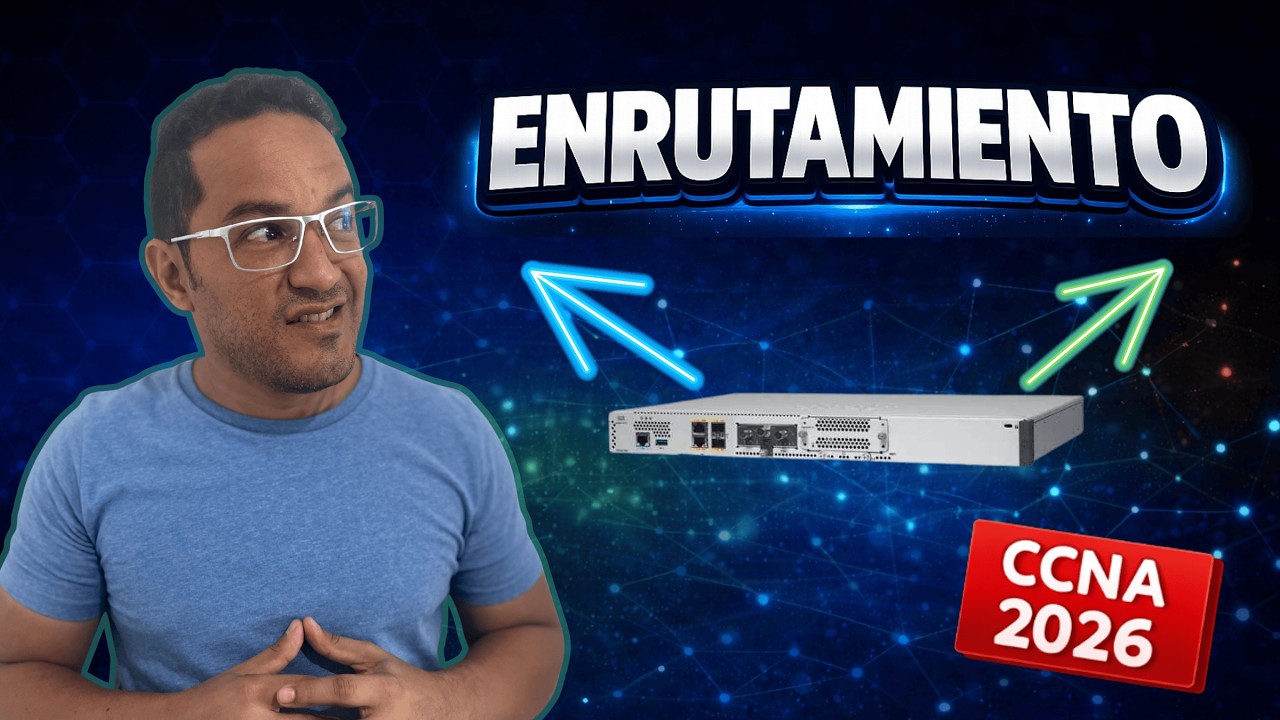 El SECRETO de Internet ¿Qué es el ENRUTAMIENTO? | Curso CCNA 200-301