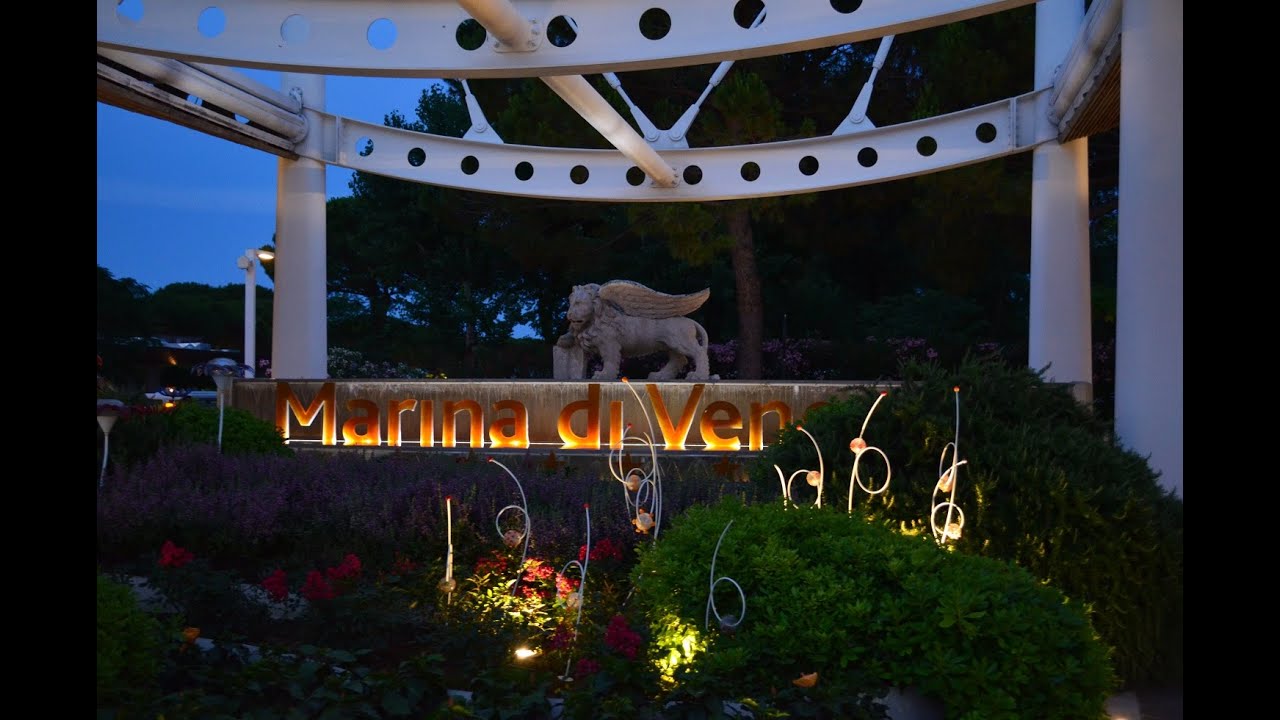 Unsere Reise zum Marina di Venezia  nach Italien mit dem Wohnwagen  zum größen Campingplatz Europas
