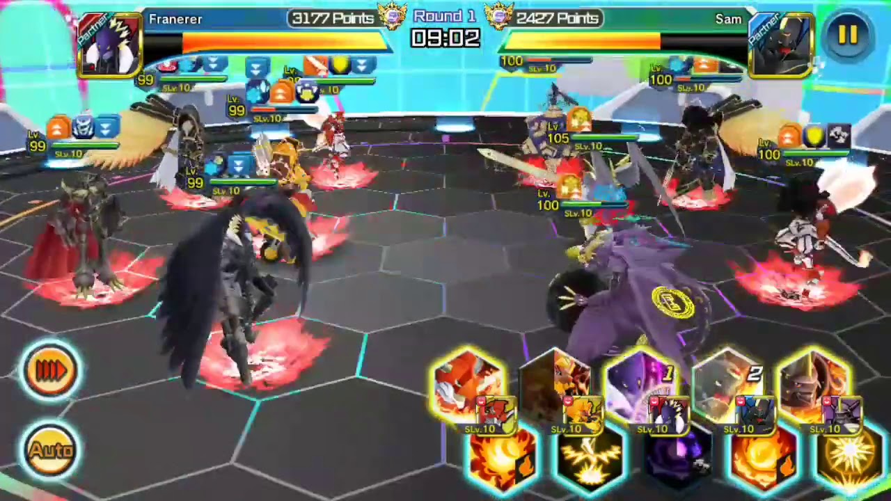 PVP HEAVYLEO Y BEELZE BM - [Digimon Re Arise]