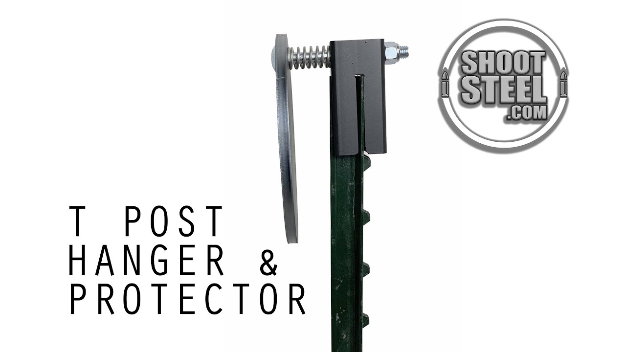 Static Tpost Hanger and protector plate
