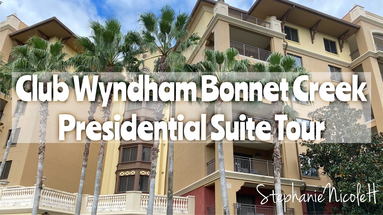Экскурсия по президентскому люксу Club Wyndham Bonnet Creek с 4 спальнями | Орландо, Флорида