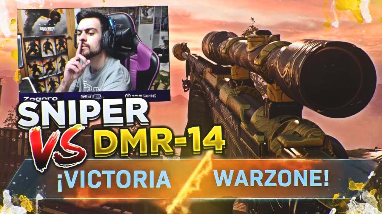 MI SNIPER HUMILLA a LAS DMR-14 en WARZONE | Zogoro