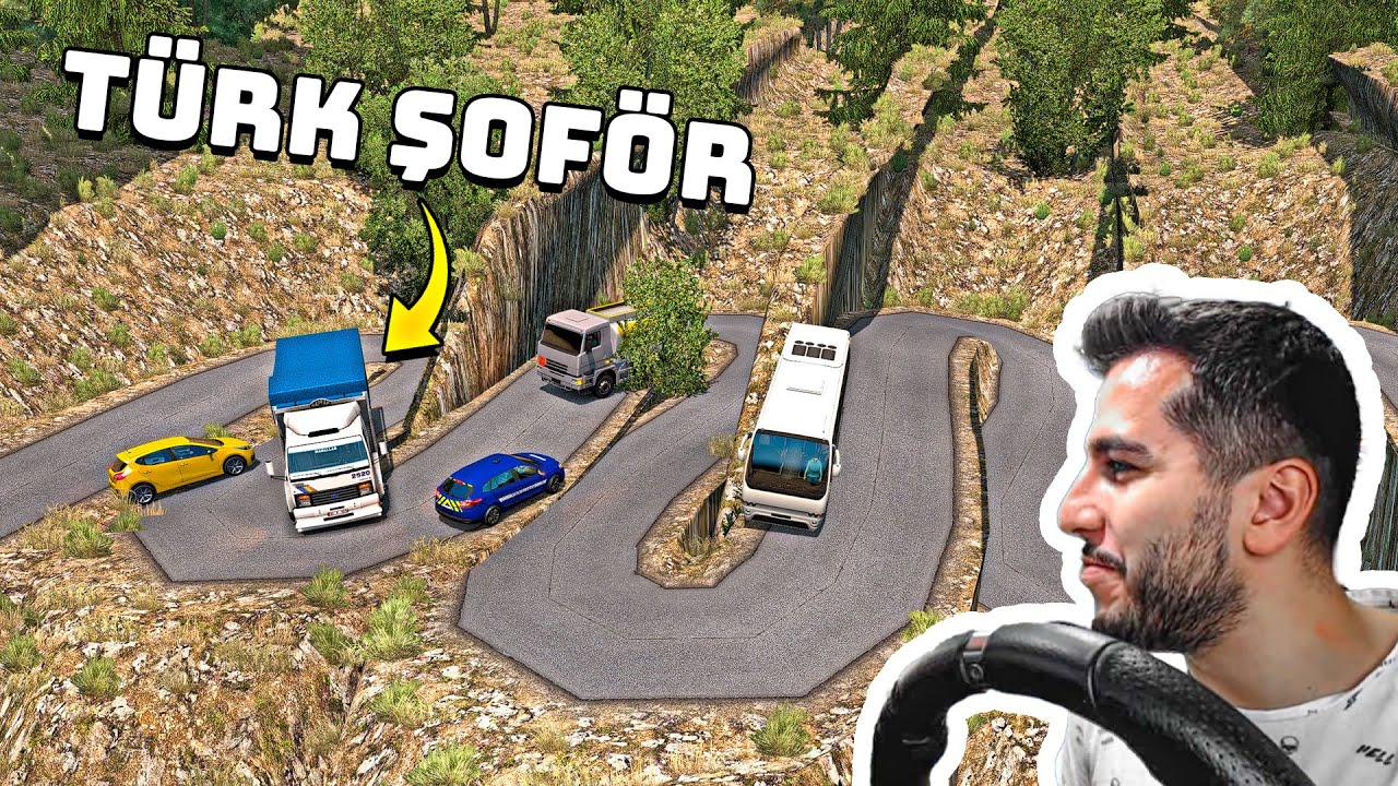 DÜNYANIN EN VİRAJLI YOLLARI !!! | REZİL OLDUK LAAAN !!! ( YOLA BAK *** ) | ETS 2 FORD CARGO 2520 MOD