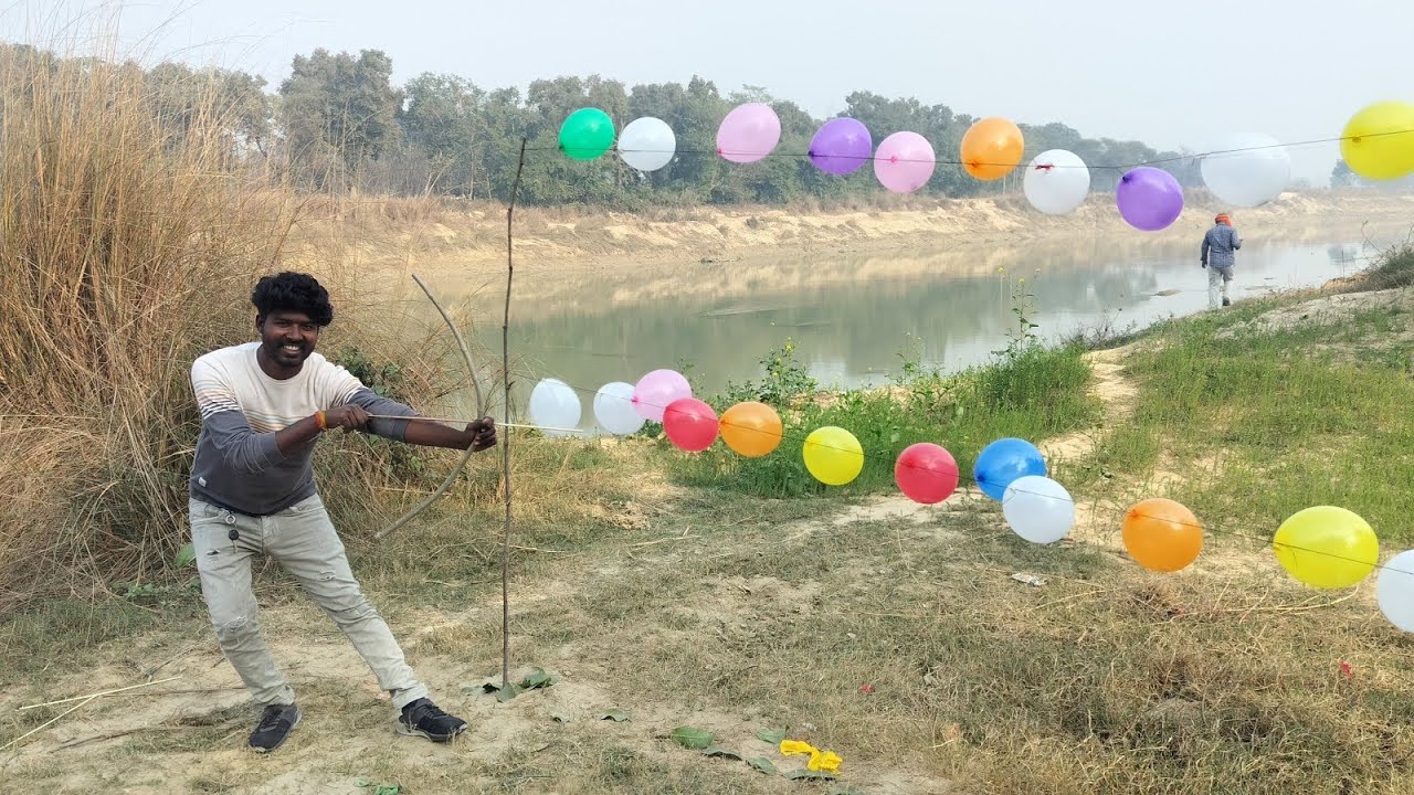 Balloon = Full Entertainment 😂Challenge / Fun Styleगुब्बारे के साथ मज़ेदार गेम 🎈