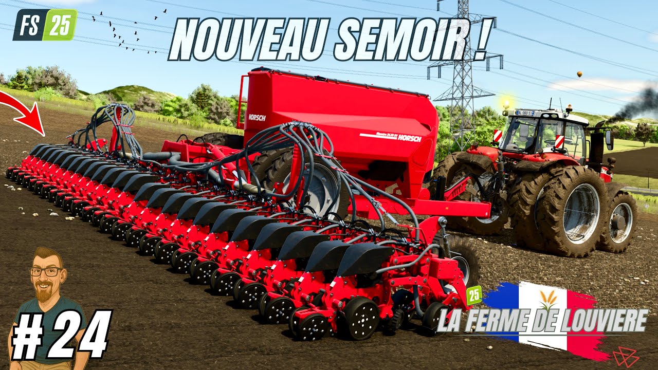 🟢 DÉBUT des SEMIS avec UN NOUVEAU SEMOIR à la CUMA (Il est incroyable 🤩)