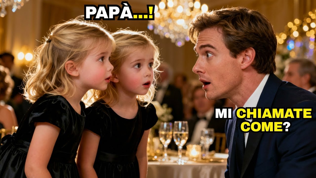 MADRE LAVORA IN HOTEL — I GEMELLI VEDONO IL MILIONARIO AL GALA E LO CHIAMANO “PAPÀ”; LUI RESTA SHOCK