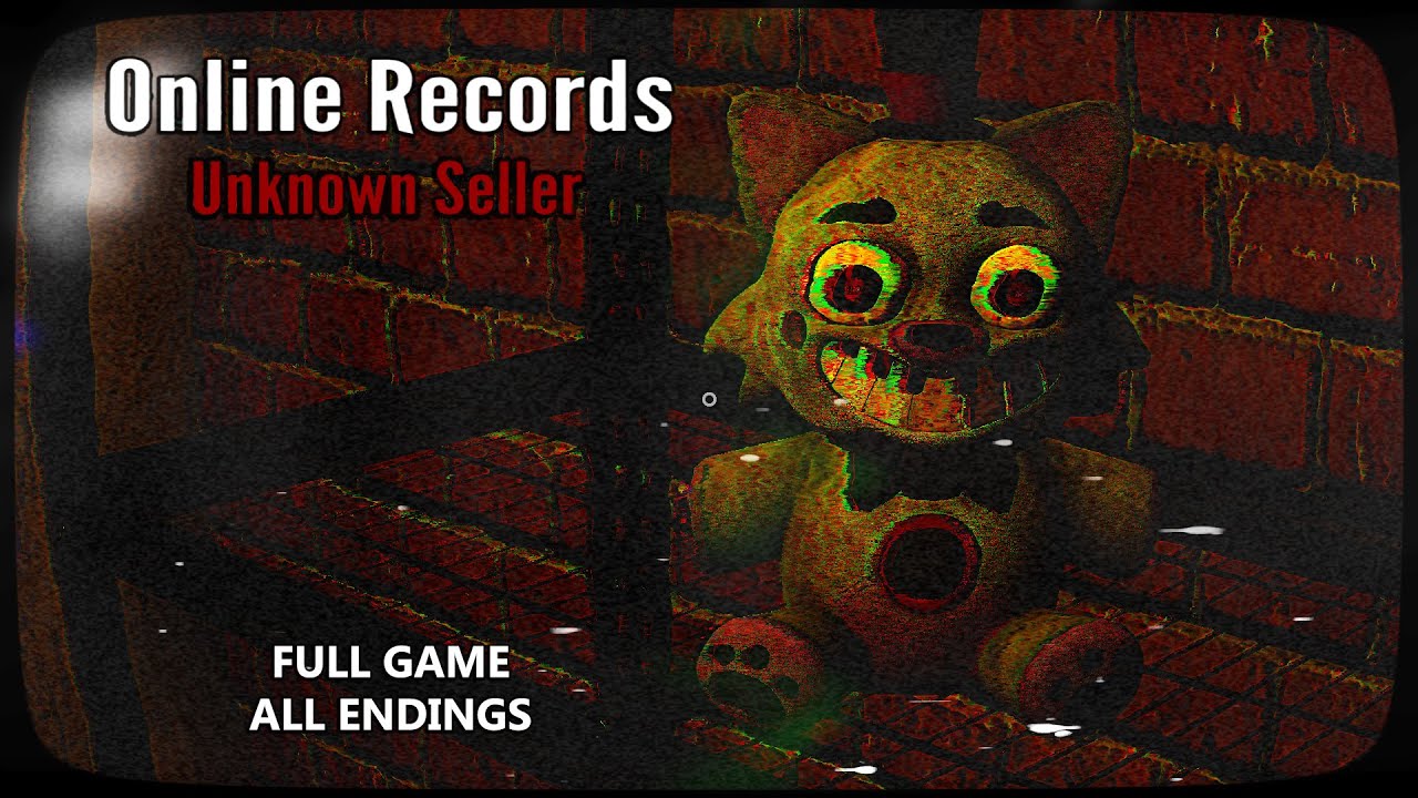 Online Records: Unknown Seller | FULL GAME | ALL ENDINGS