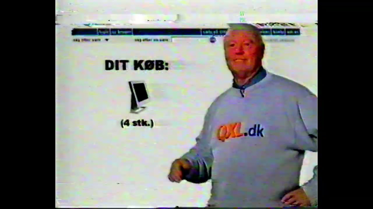 TvDanmark2 reklamer 00erne (video 2000)