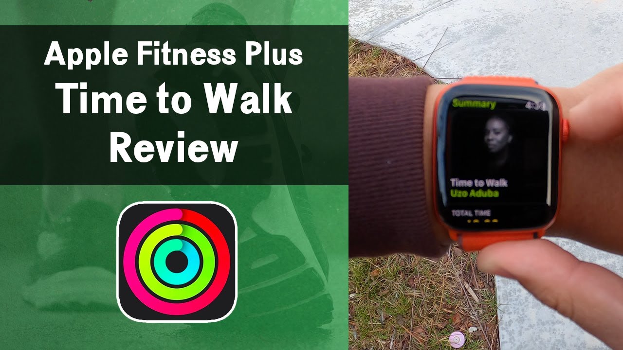 Apple Time to Walk Review (Apple Fitness Plus Audio Workout with Uzo Aduba)