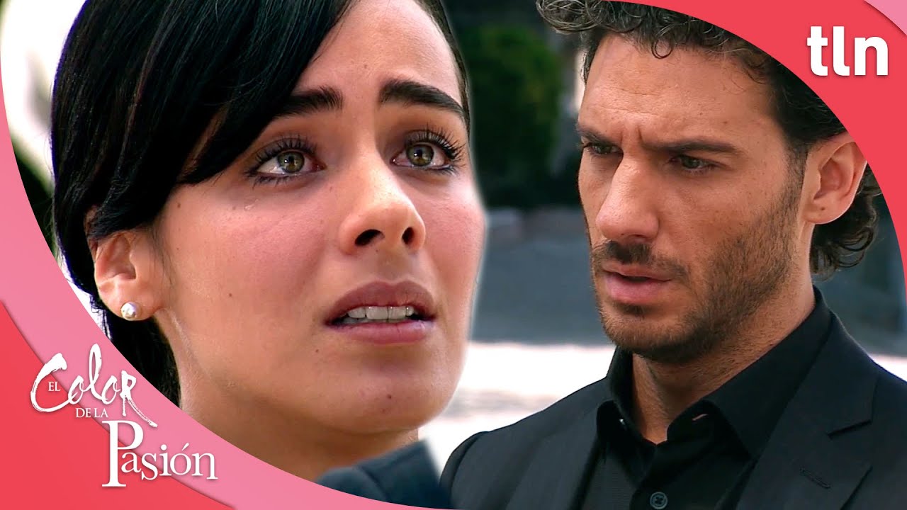 Lucía le pide a Marcelo que no se vaya | El color de la pasión 2/2 | Capítulo 44 | tlnovelas