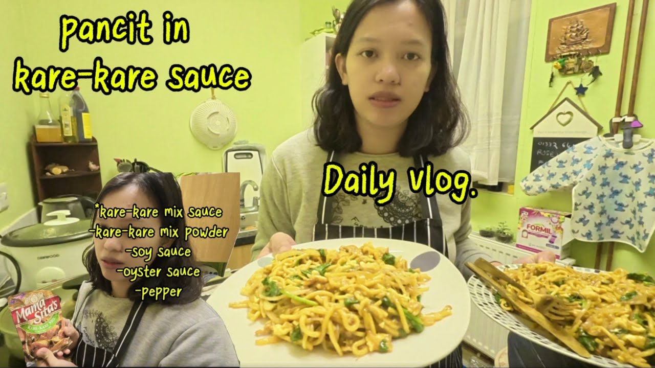 UK life diaries🇬🇧Life update| Pancit in kare-kare sauce| Daily vlog| Quick Pregnancy update
