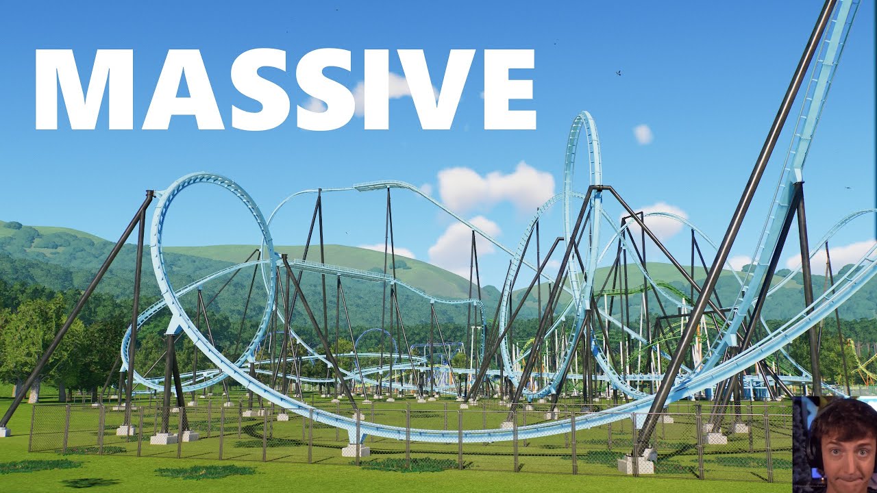 HUGE B&M Hyper Wing | Planet Coaster 2 POV