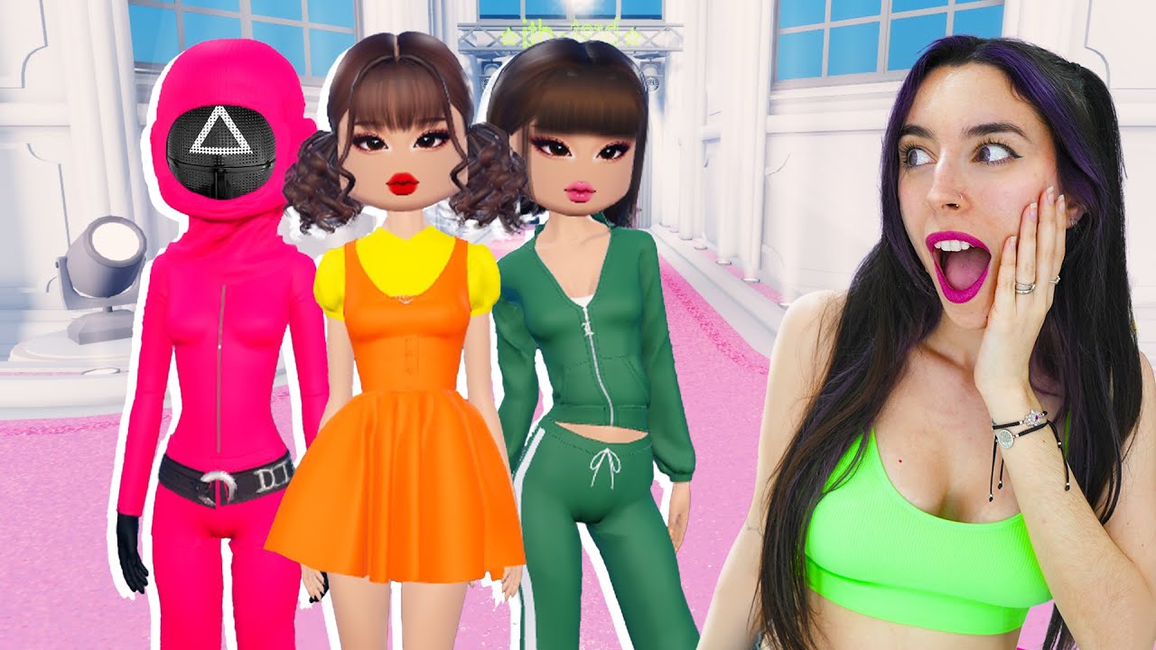 NOS CONVERTIMOS EN EL JUEGO DEL CALAMAR EN DRESS TO IMPRESS ROBLOX