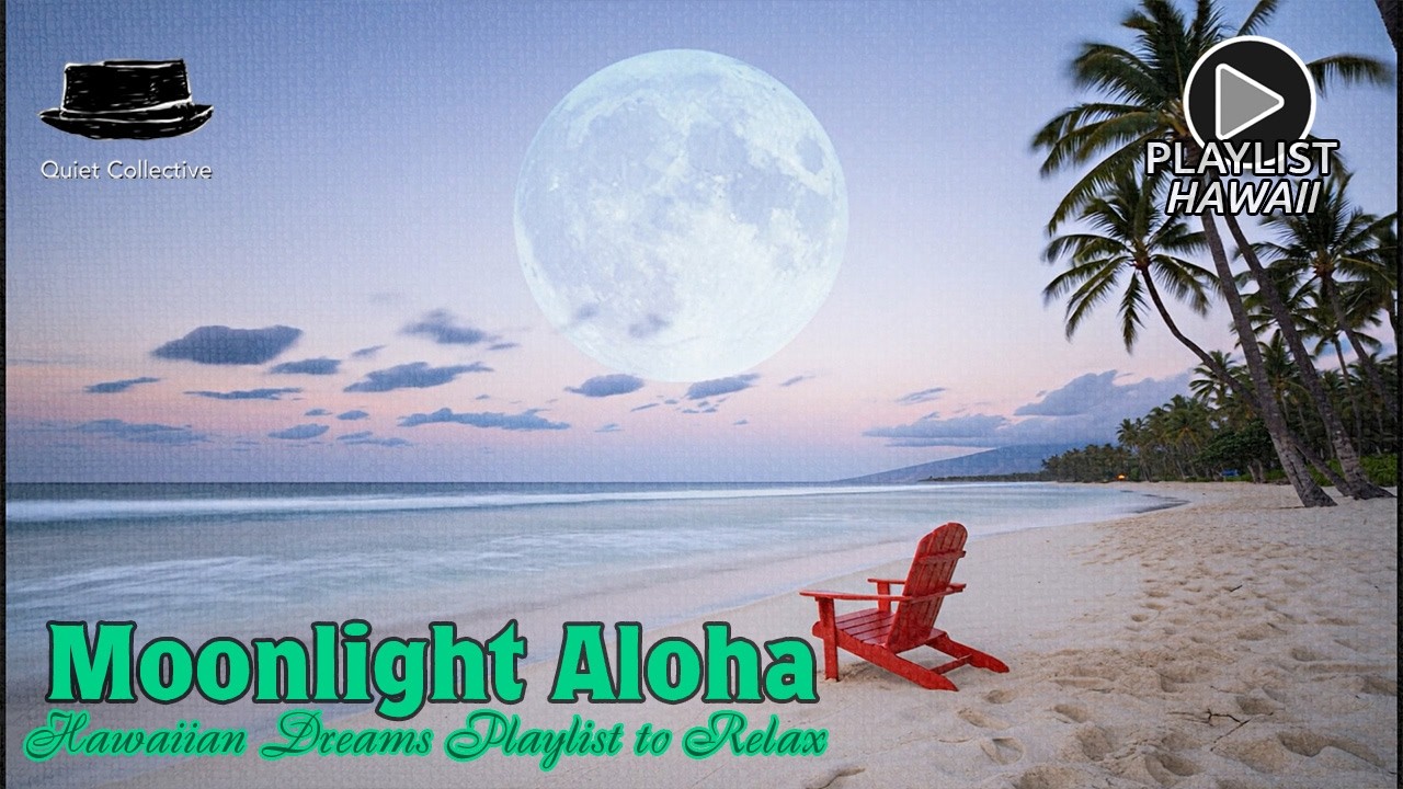 Moonlight Aloha &ndash; HAWAIIAN DREAMS MUSIC PLAYLIST #music #playlist #aloha #chill