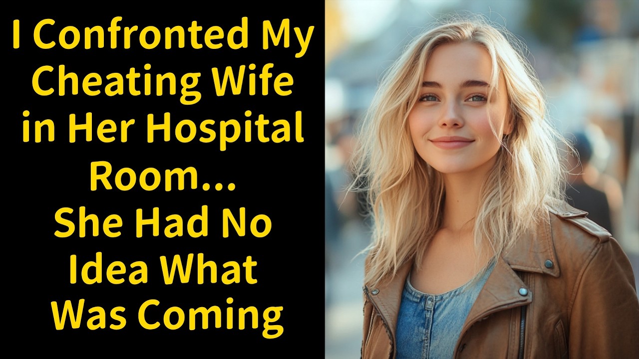 I Confronted My Cheating Wife in Her Hospital Room... She Had No Idea What Was Coming