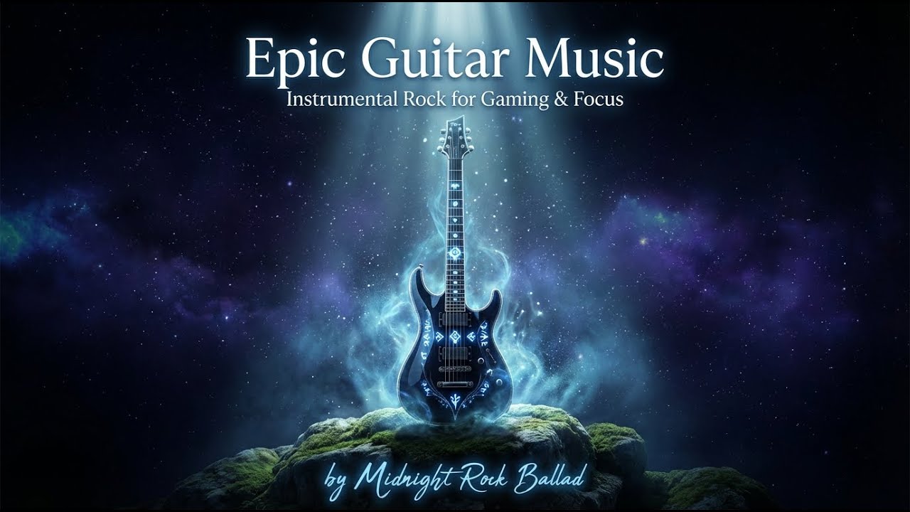 Melodic Rock Guitar | Epic Instrumental Music for Deep Focus