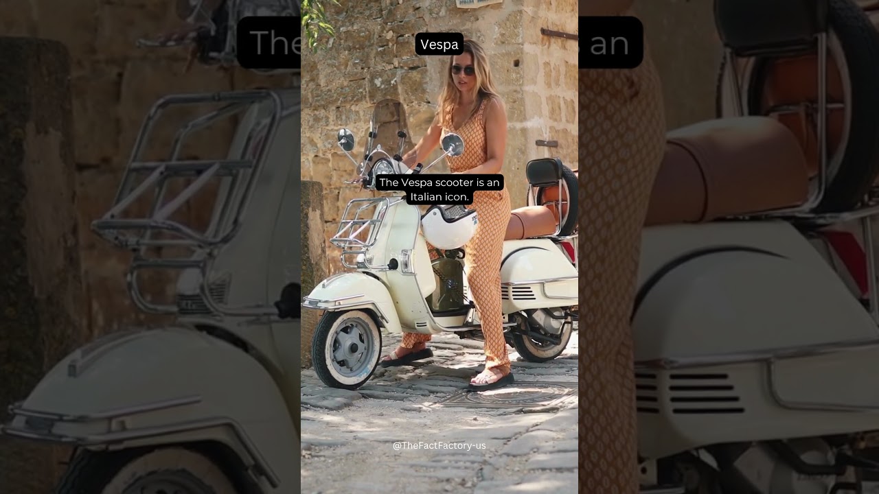 Vespa #Italy #Vespa #Scooter #Icon #Style #Shorts