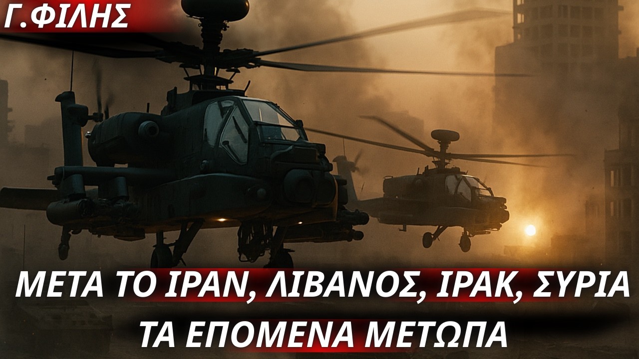 Γεώργιος Φίλης: Έρχεται περαιτέρω κλιμάκωση-Μετά το Ιράν, Λίβανος, Ιράκ & Συρία τα επόμενα μέτωπα