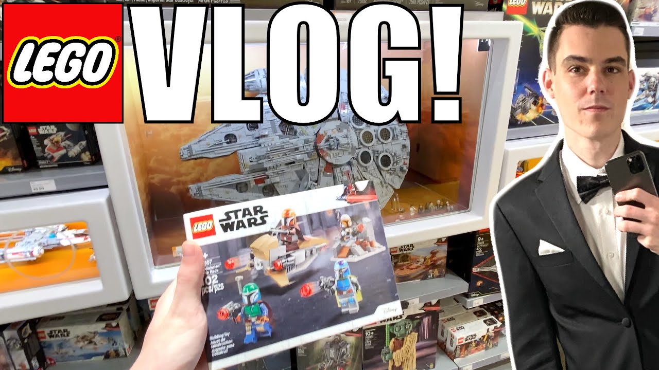A NEW LEGO Store! EPIC Wedding! LEGO Mandalorian 2020 Sets! | MandRproductions LEGO Vlog!