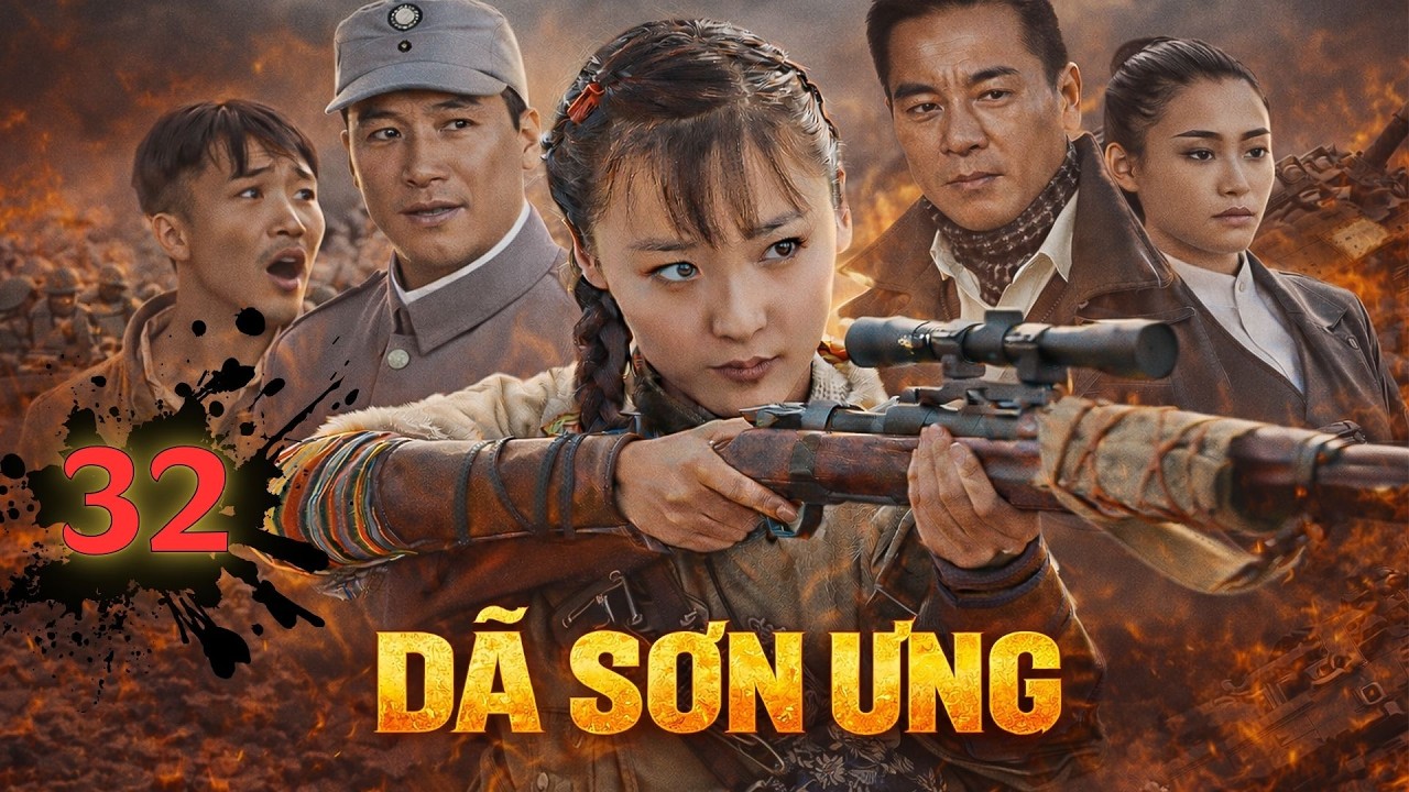 DÃ SƠN ƯNG [Thuyết Minh] | Tập 32 | Phim Gián Điệp Kháng Nhật Căng Não | TRỌN BỘ