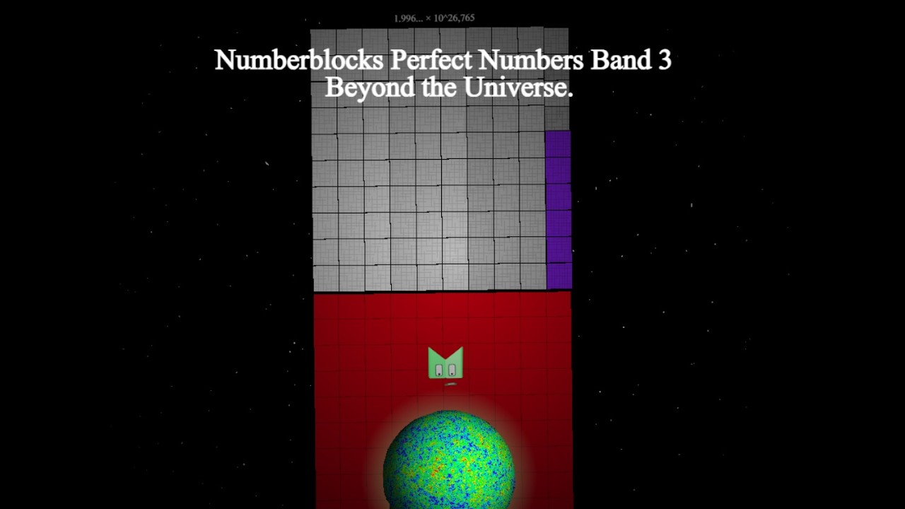 Numberblocks Perfect Numbers Band 3