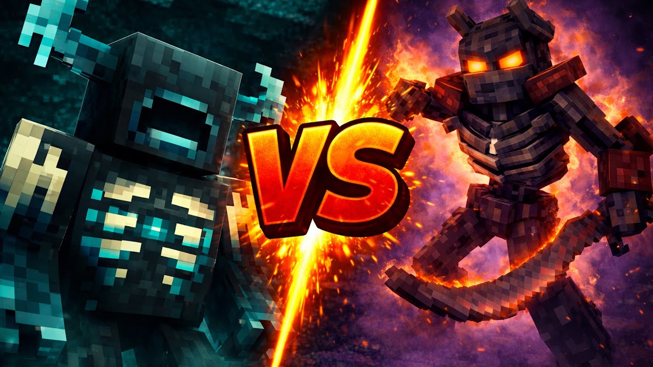 Warden vs All Mutant Mobs – Can Anyone Beat Him? | Minecraft Mob Battle