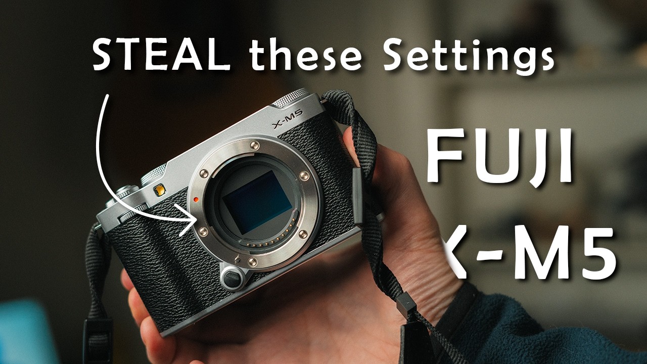 Полное руководство по настройкам фотосъемки Fujifilm X-M5