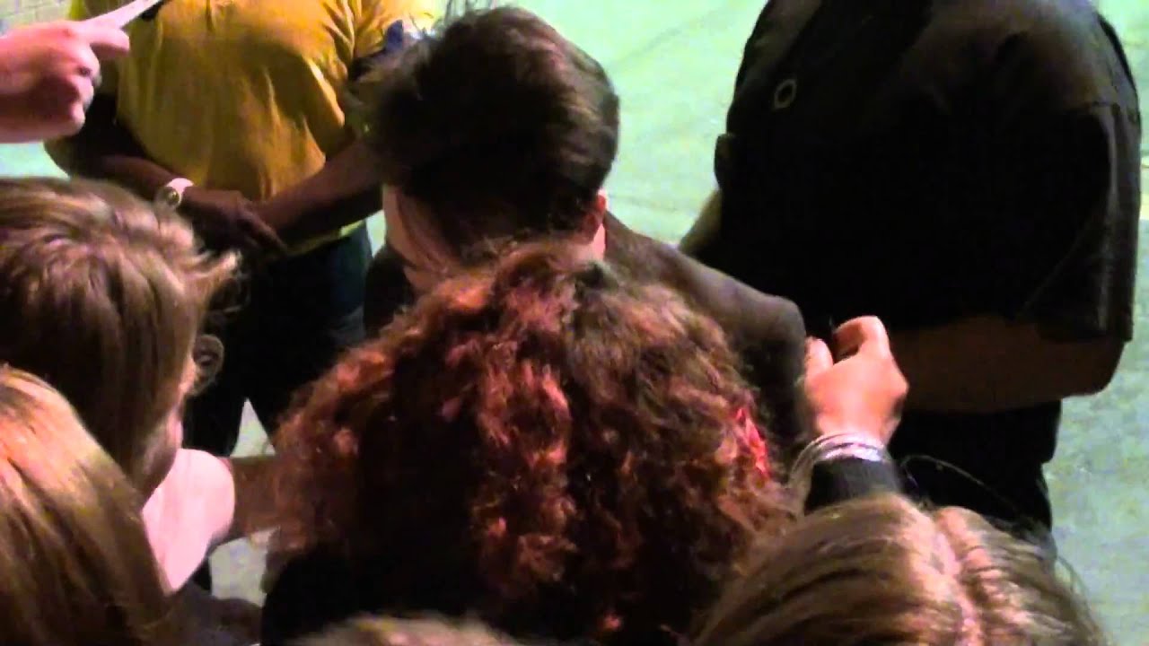 Brendon Urie greeting fans