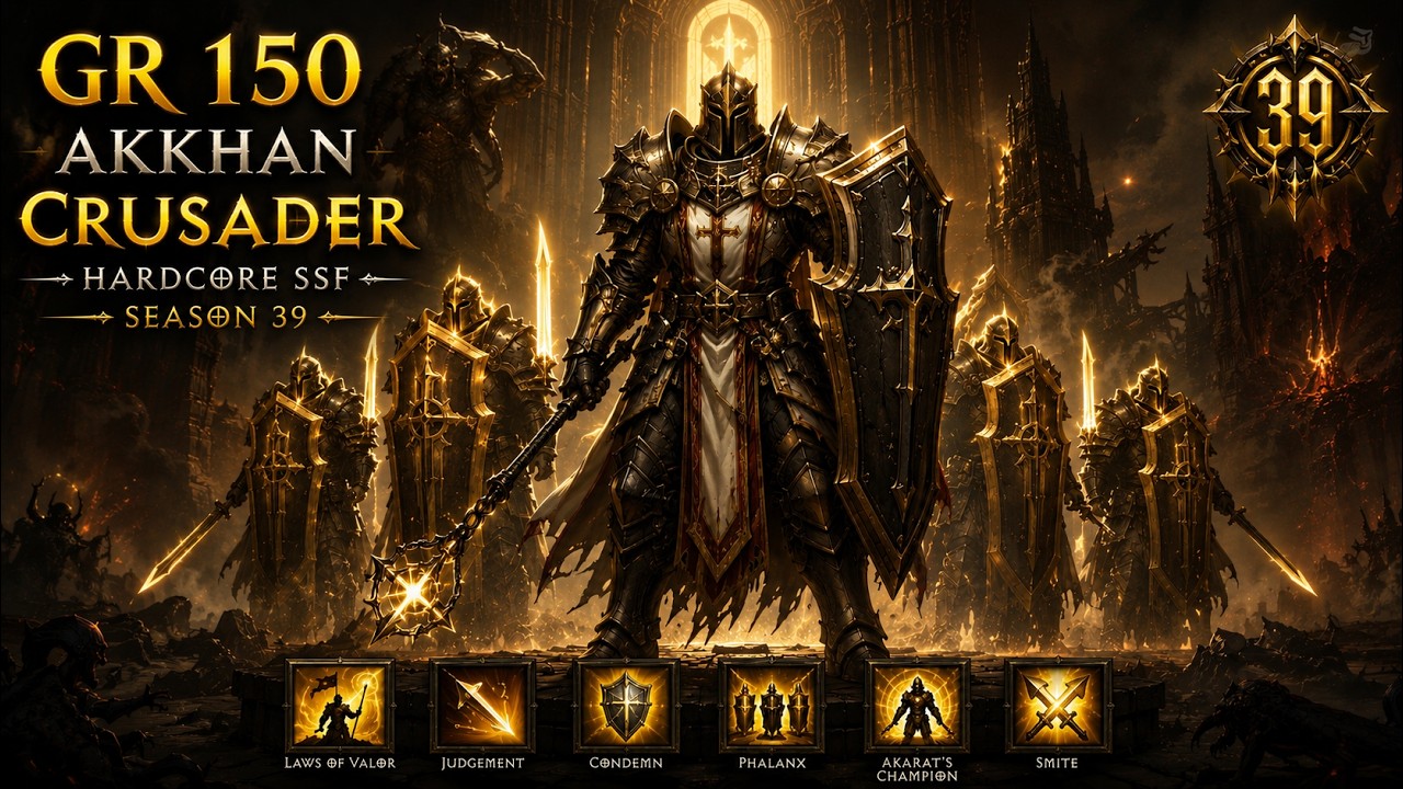 GR 150 Akkhan Crusader Hardcore Solo Self Found Season 39