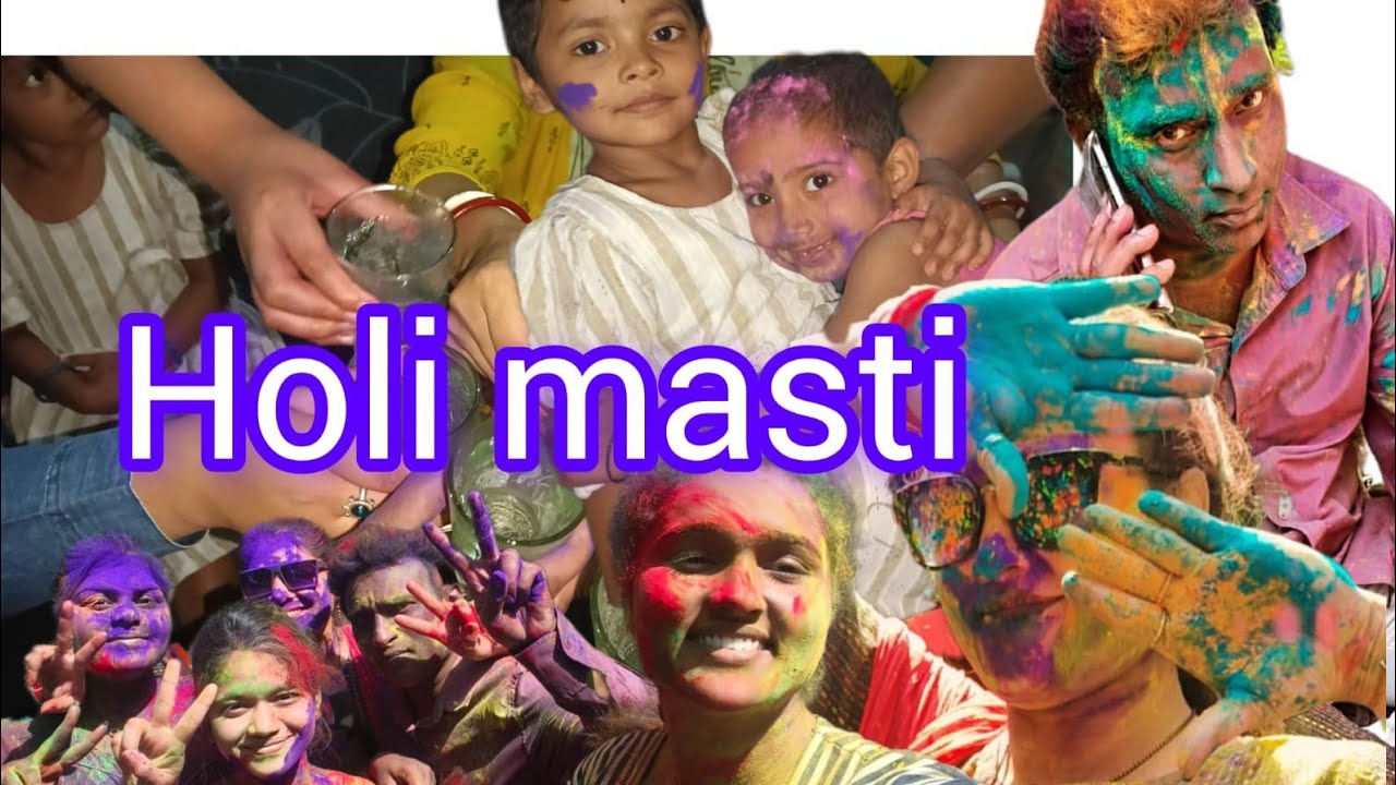 କେମିତି ଖେଲିଲୁ ହୋଲି ,ଦିନ ତ ଦିନ ରାତିରେ ବି ହେଲା ଖେଳ//odia vlog//one & only guddu vlog 