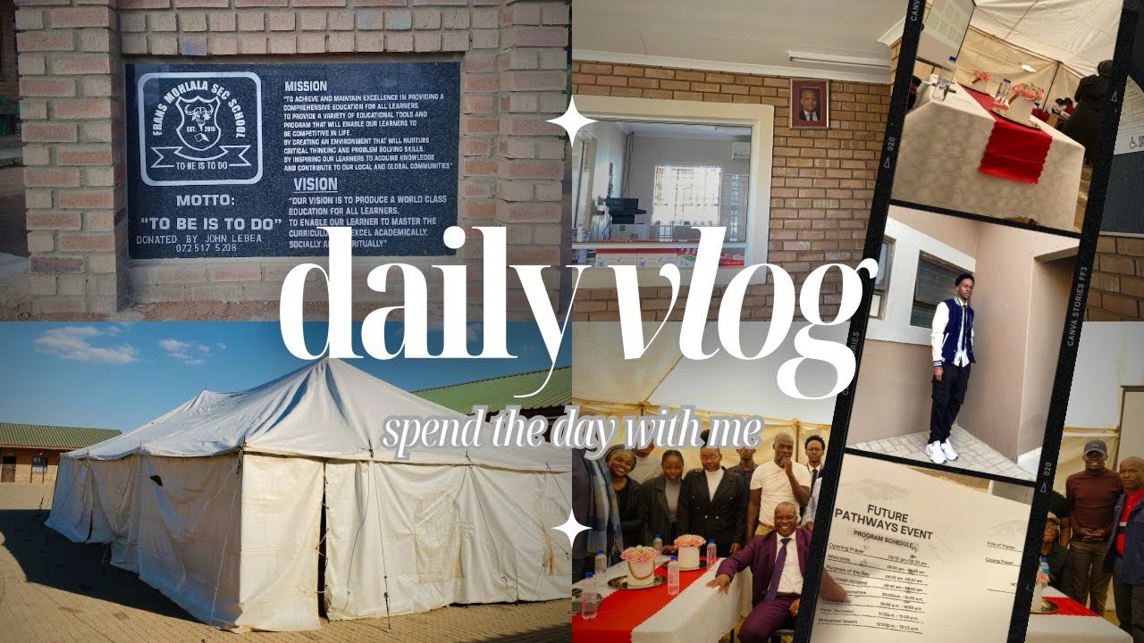 DAY IN THE LIFE OF A UL MEDICAL STUDENT ep11🩺✨Frans Mohlala Secondary School|Future pathways event