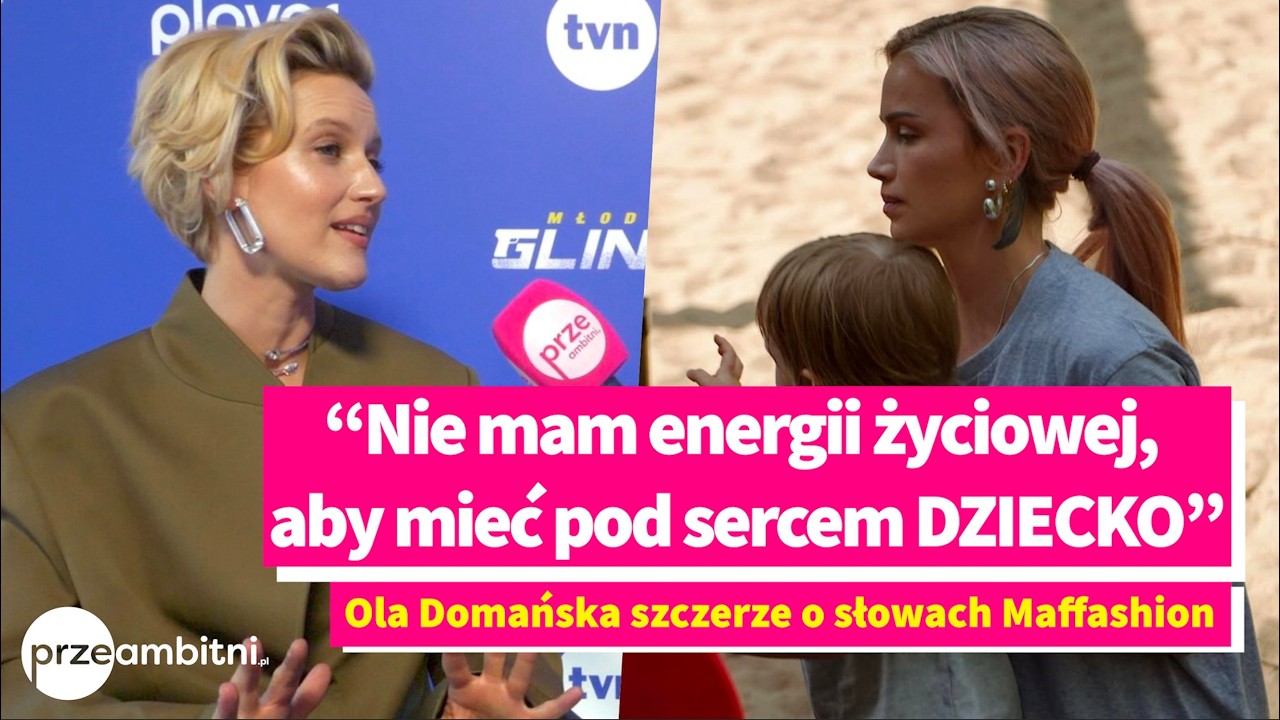 Ola Domańska odnosi się do sł&oacute;w Maffashion: kolejne DZIECKO? &bdquo;CZUJE SPUSTOSZENIE&rdquo;
