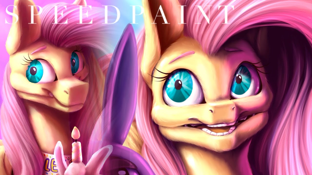 MLP x FNAF speedpaint | “FlutterChica” | FNAP REDRAW