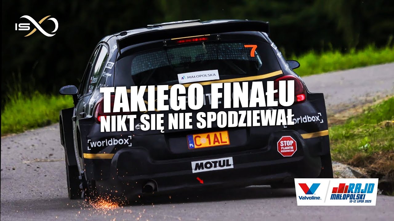 Takiego finału nikt się nie spodziewał, VALVOLINE Rajd Małopolski 2025 #12 | IS RACING