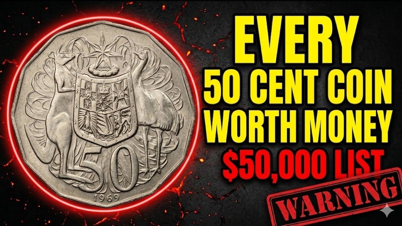 From 50 Cents To $50,000 &mdash; The Australian Coins Your Grandparents Left Behind