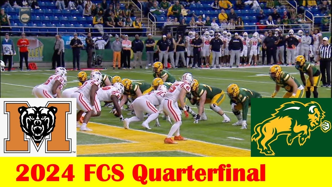 #7 Mercer vs #2 North Dakota State Football Game Highlights, 2024 FCS Quarterfinal