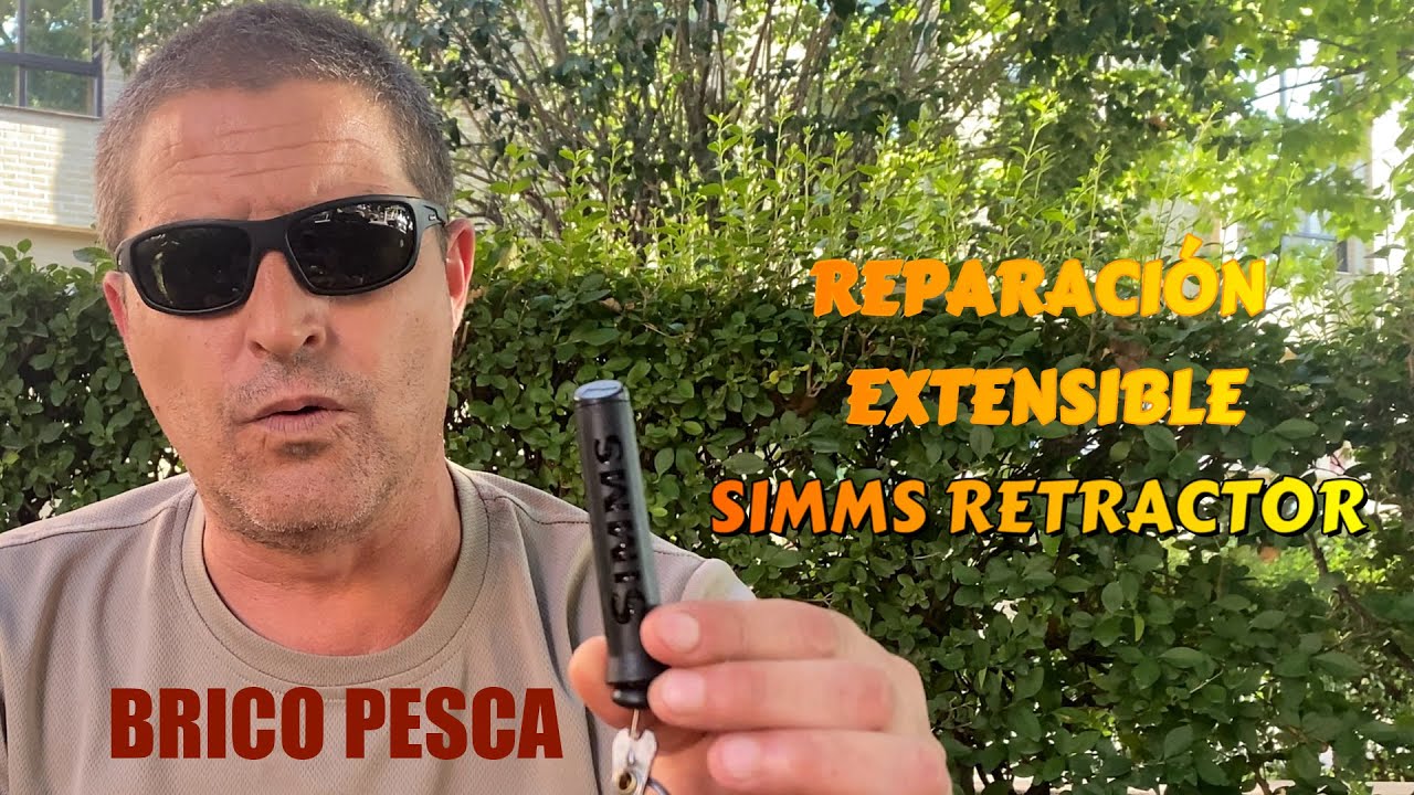 Pesca. SIMMS RETRACTOR. Cómo reparar el extensible SIMMS Retractor. Fly Fishing. #pesca #anzuelo