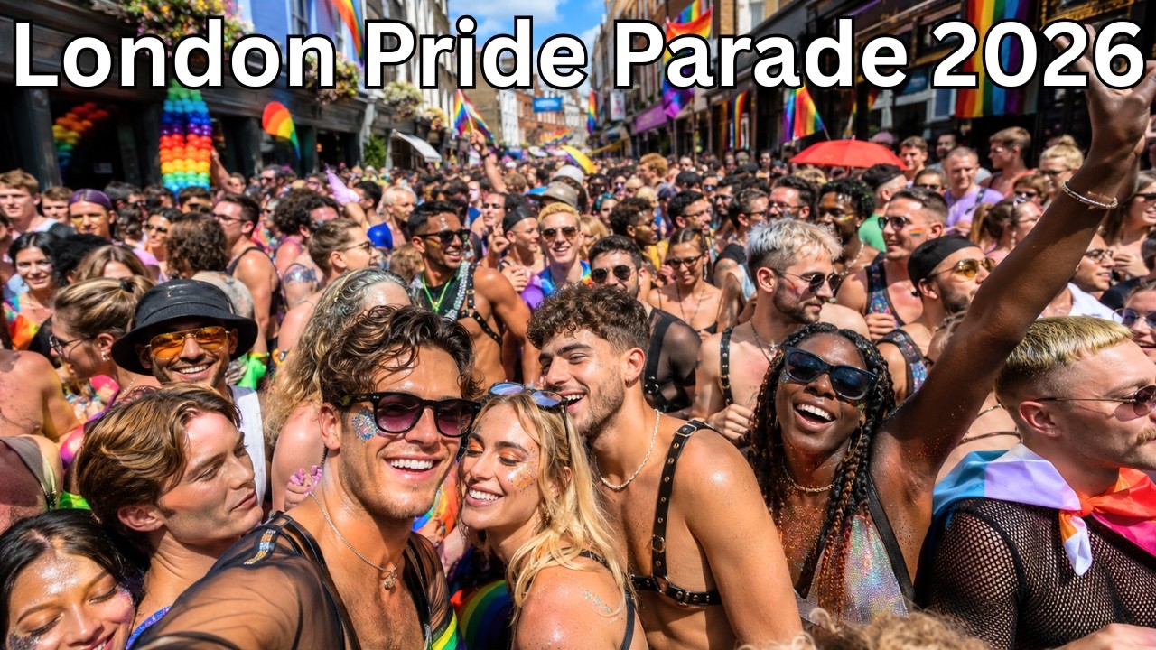 🇬🇧 London Pride Parade 2026 🌈🔥 SOHO & Central London PACKED Beyond Belief (4K)