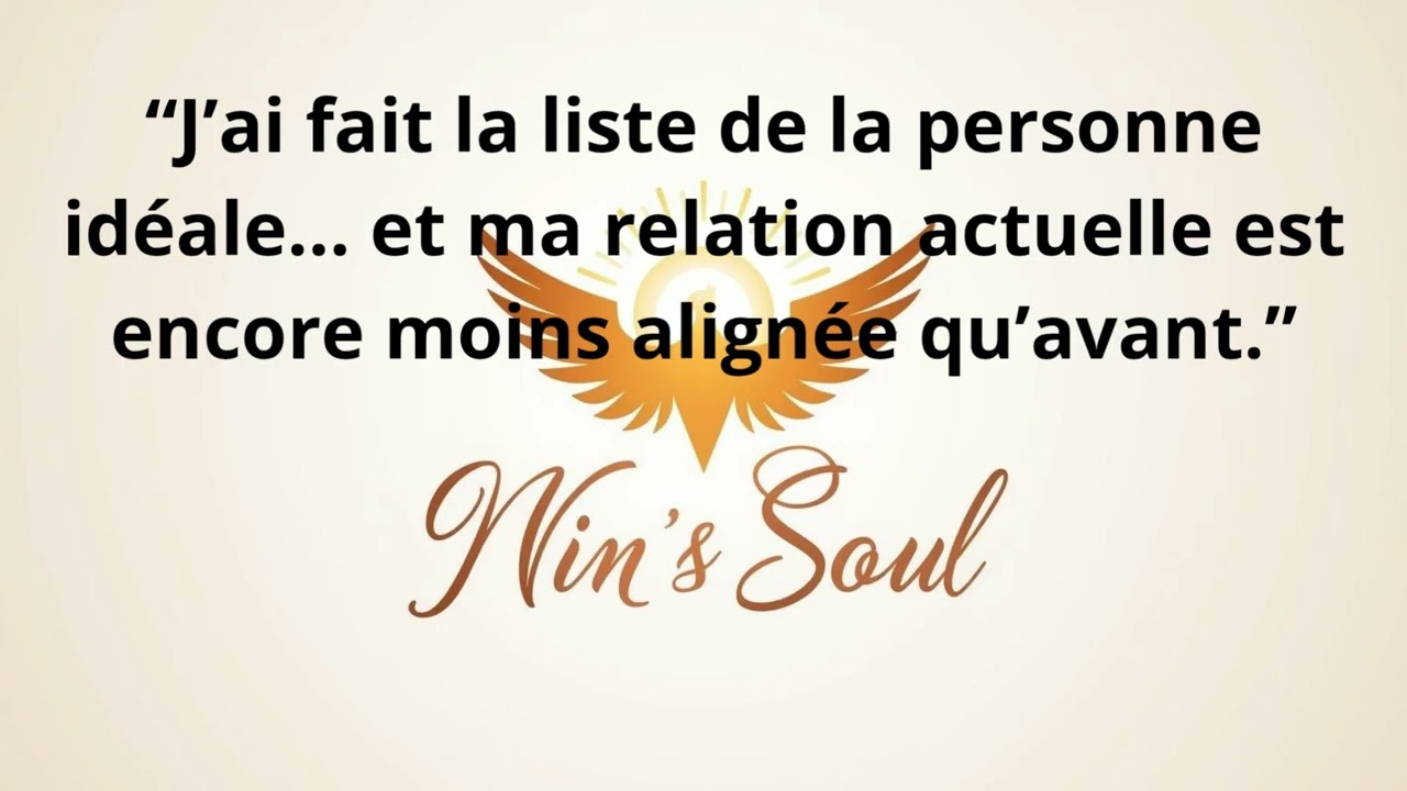 J’ai fait la liste de la personne idéale… et ma relation actuelle est encore moins alignée qu’avant.