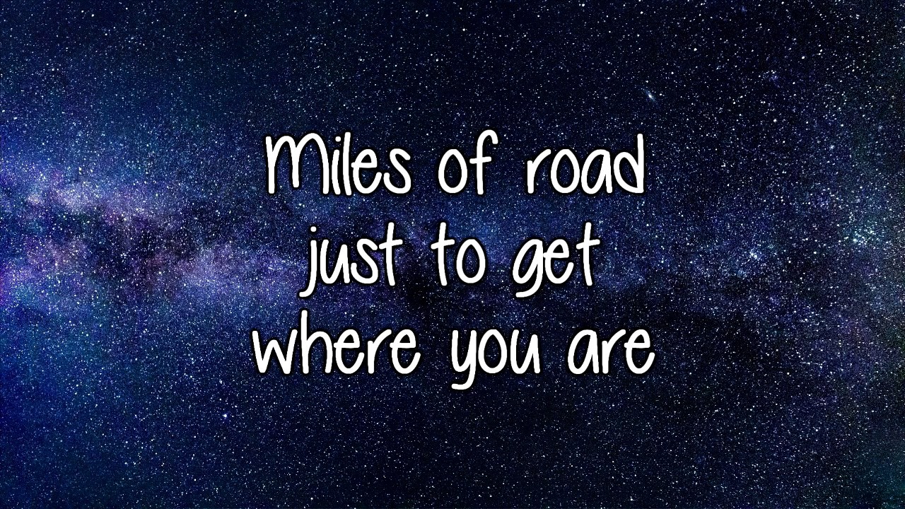 Ashton Edminster - Break The Distance (Lyric Video)