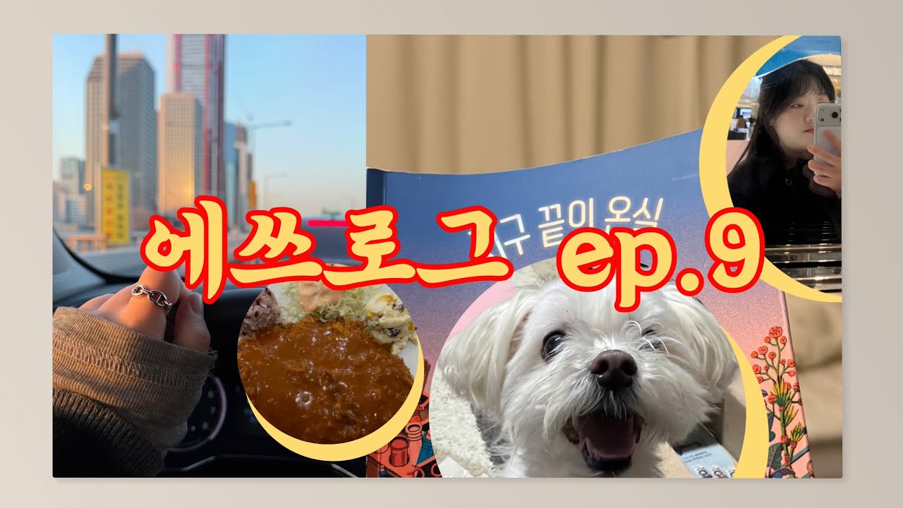 에쓰로그 ep.9 - 지겨운 출근 노비의 야매독서 브이로그(트붕이와 출근 | 송옥 돈까스 | 필메이트볼 투약보조제 | 지구 끝의 온실 | 단 한사람)